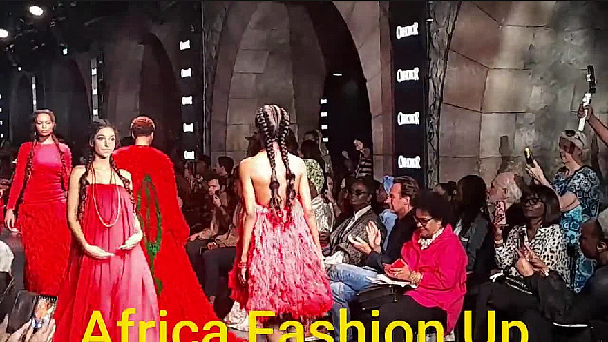 Africa Fashion Up  The Bridge - pont Alexandre  paris  2025