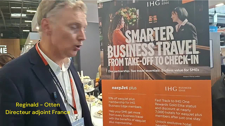 TVLOCALE Paris - Reginal Otten Easyjet au salon   IFTM   2026   